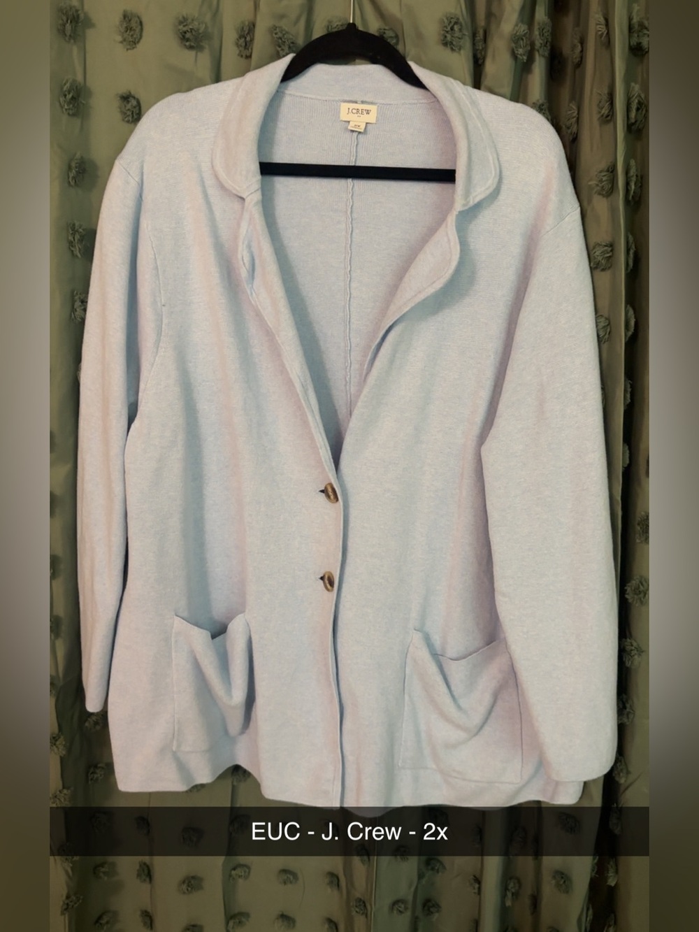 J. Crew Sweater Blazer